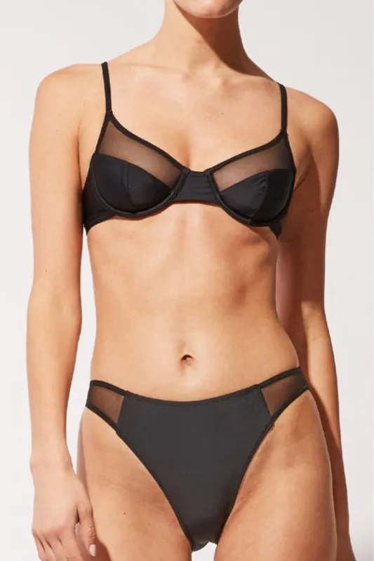 The Emily Mesh Bikini Top sold by SOLID & STRIPED