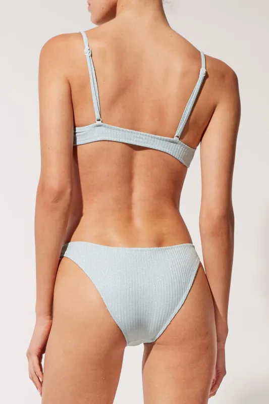 The Rachel Ribbed Bikini Bottom sold by SOLID & STRIPED