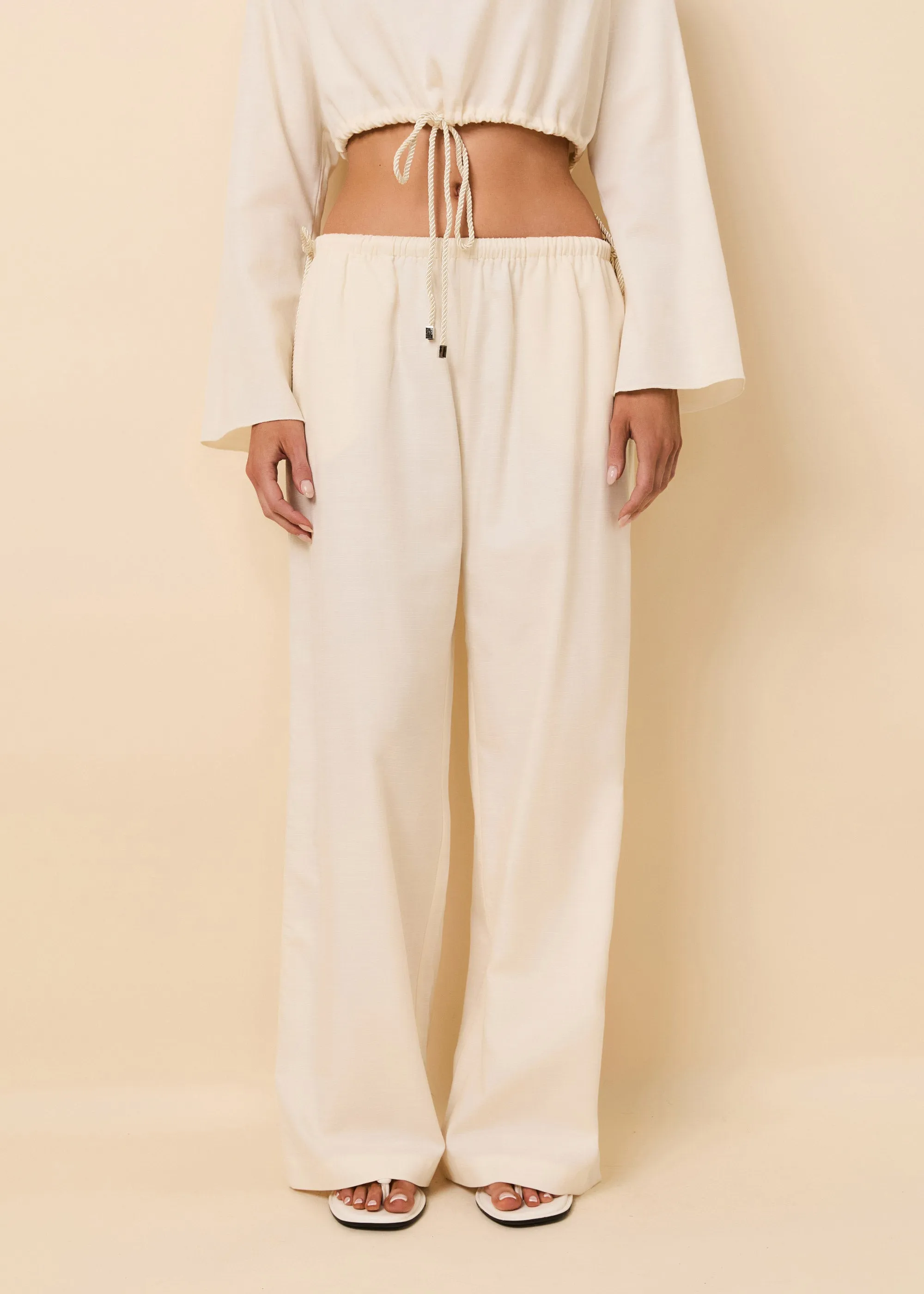 Estanza Tie Pant Brule sold by SOLID & STRIPED