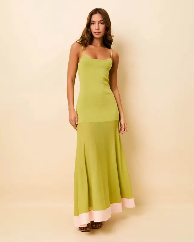 Tess Dress Guava / Sandbar made by SOLID & STRIPED