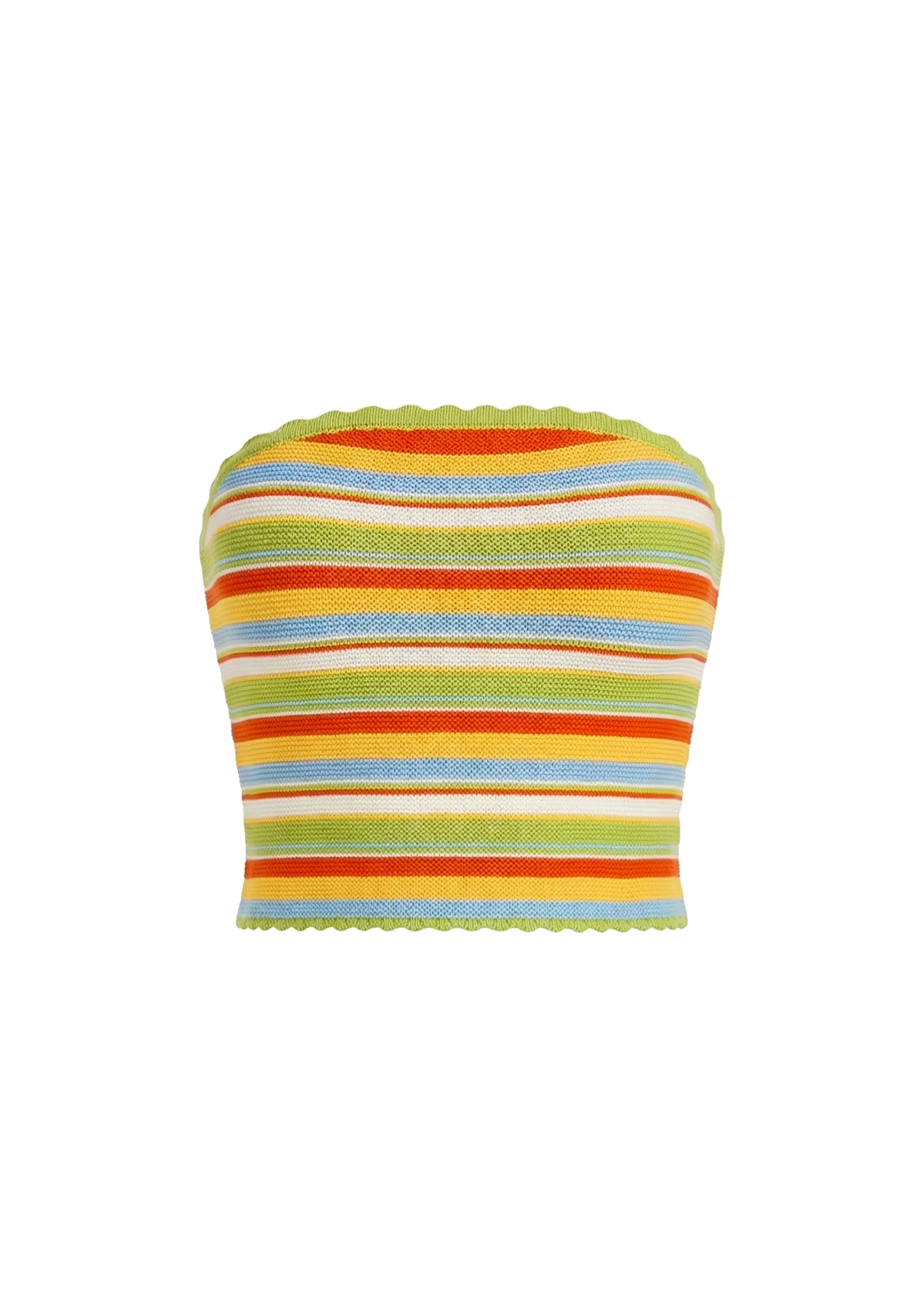 Celeste Tube Top St. Barths Stripe sold by SOLID & STRIPED product image thumbnail 5