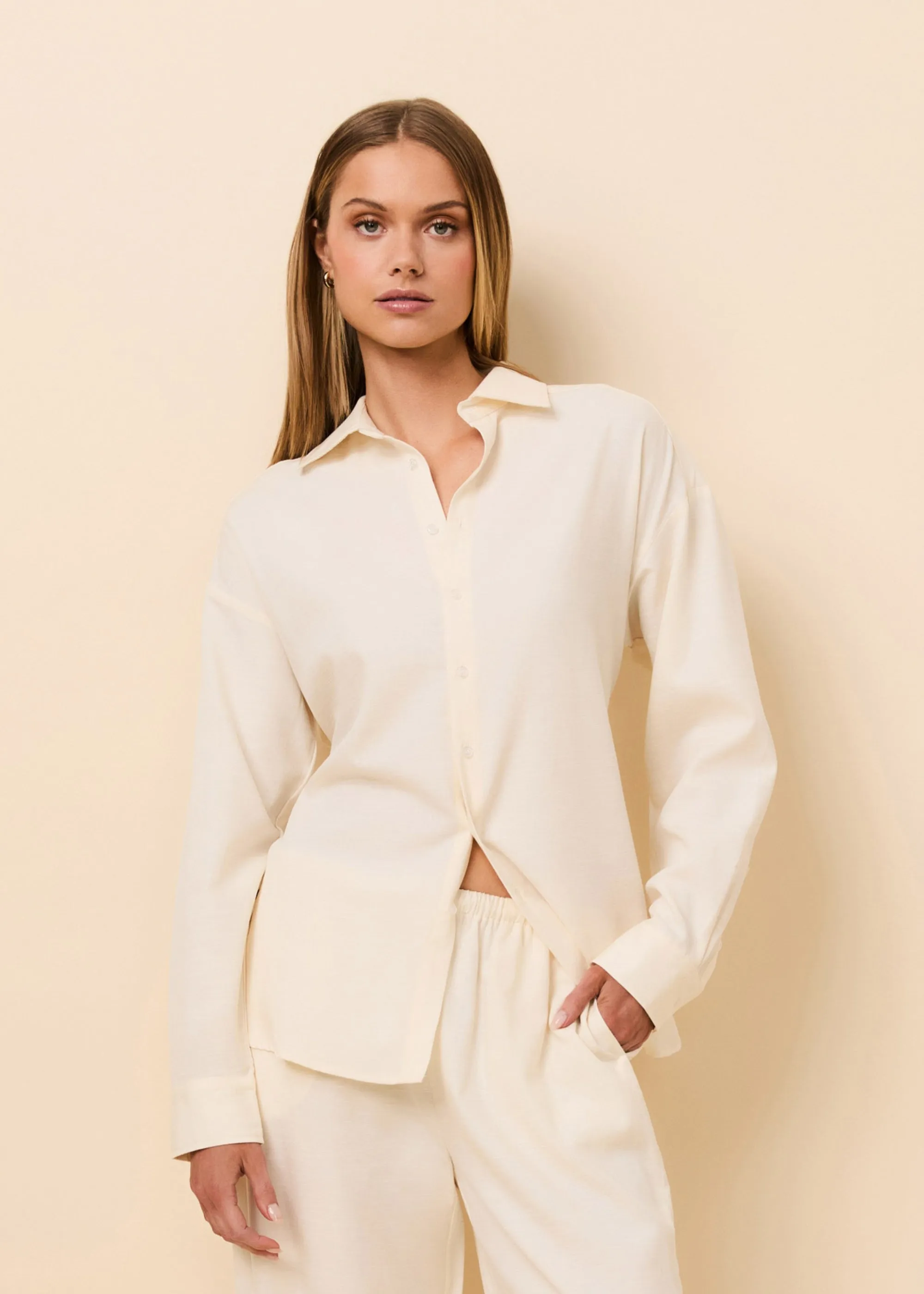 Estanza Tie Button Down Brule sold by SOLID & STRIPED