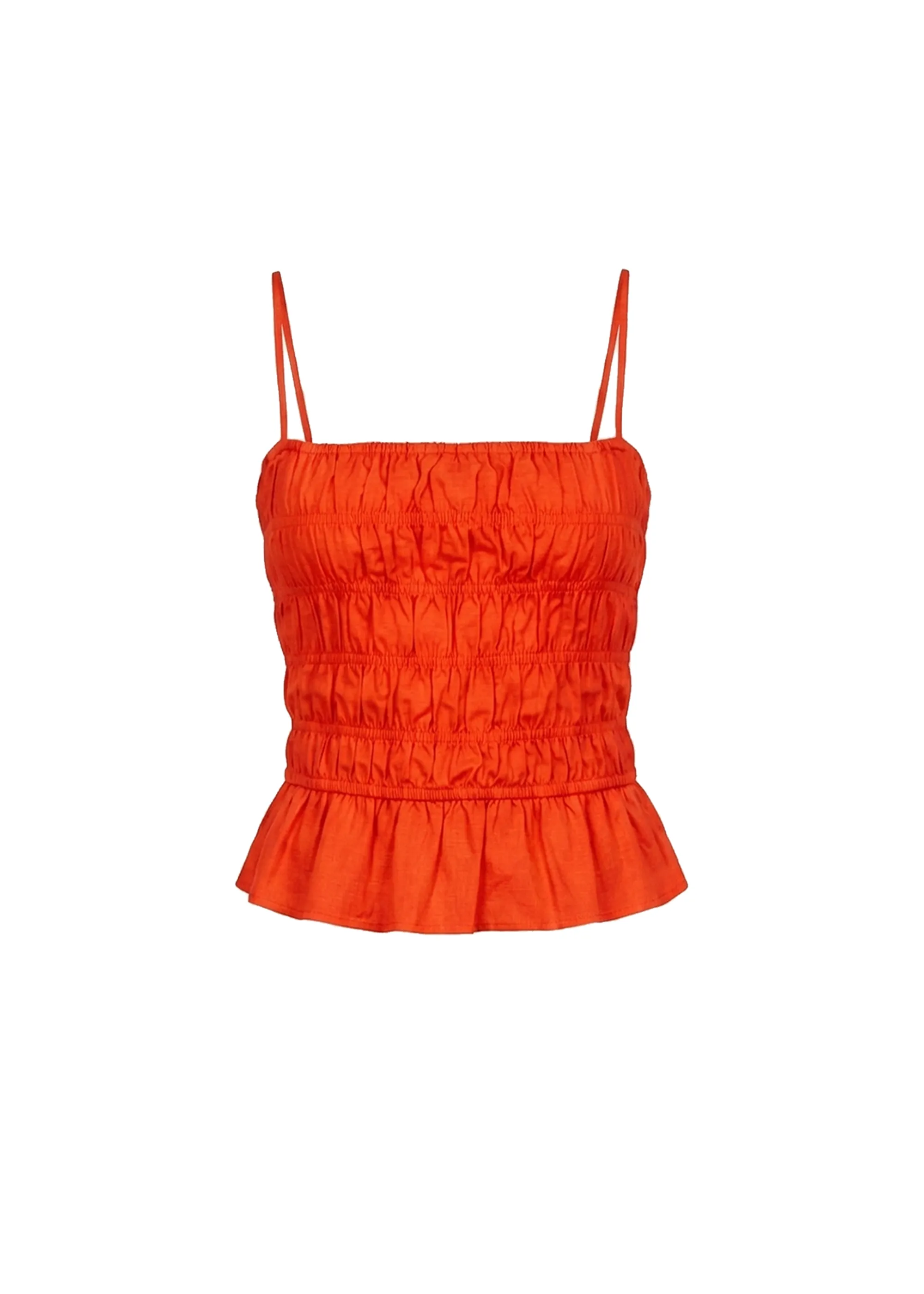 Delta Top Poplin Habanero sold by SOLID & STRIPED product image thumbnail 5