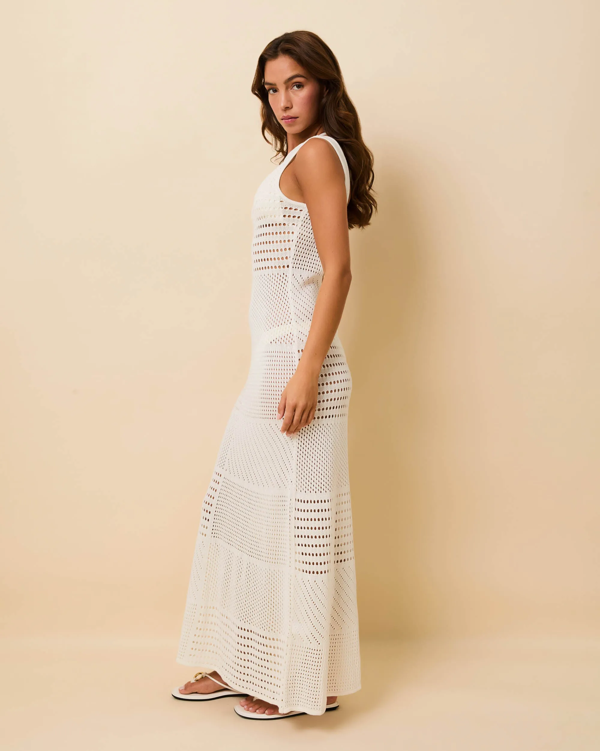 Morenzo Dress Cotton Patchwork Brule sold by SOLID & STRIPED product image thumbnail 3