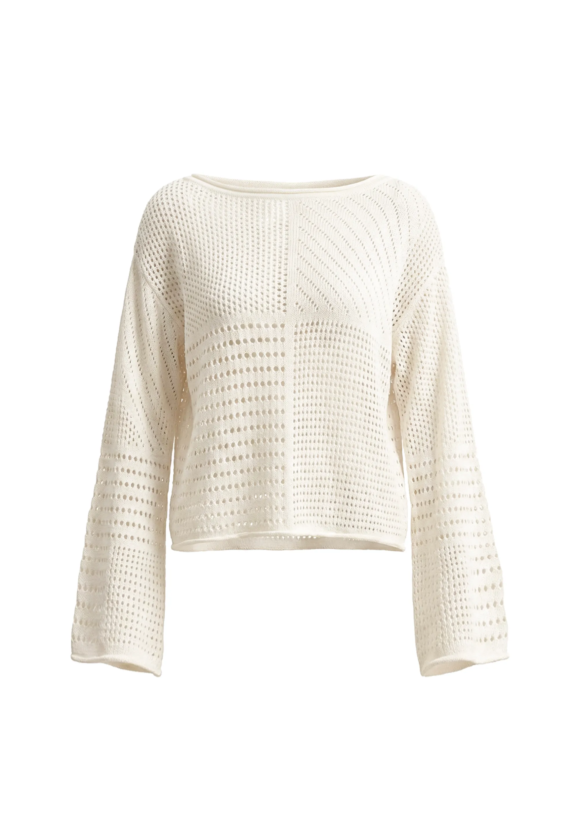 Rowan Sweater Cotton Patchwork Brule sold by SOLID & STRIPED product image thumbnail 5