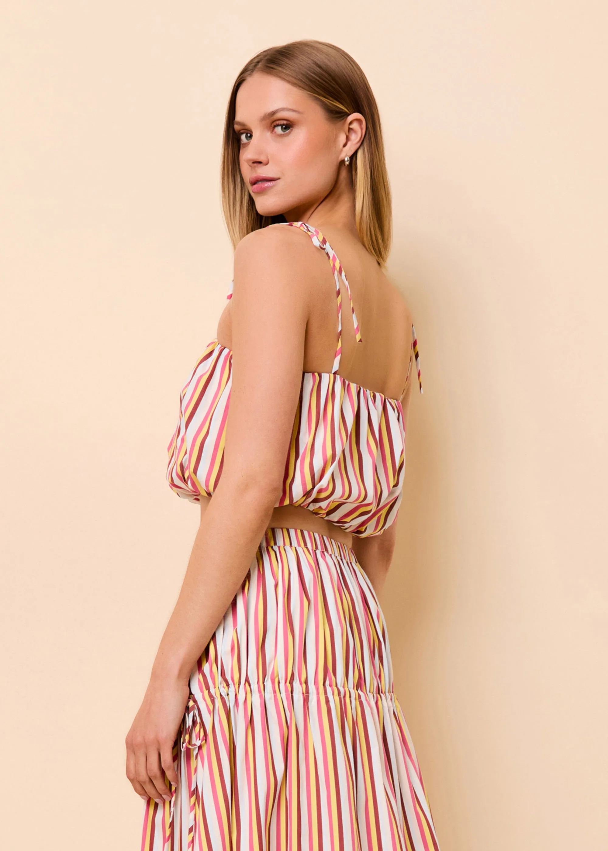 Ivy Top Poplin Symi Stripe sold by SOLID & STRIPED product image thumbnail 2