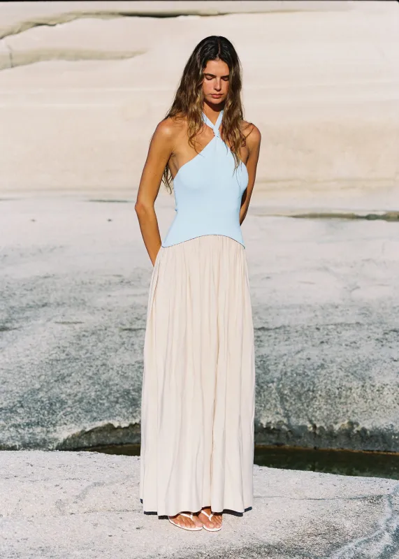 Jordan Dress Seabreeze / Dune made by SOLID & STRIPED