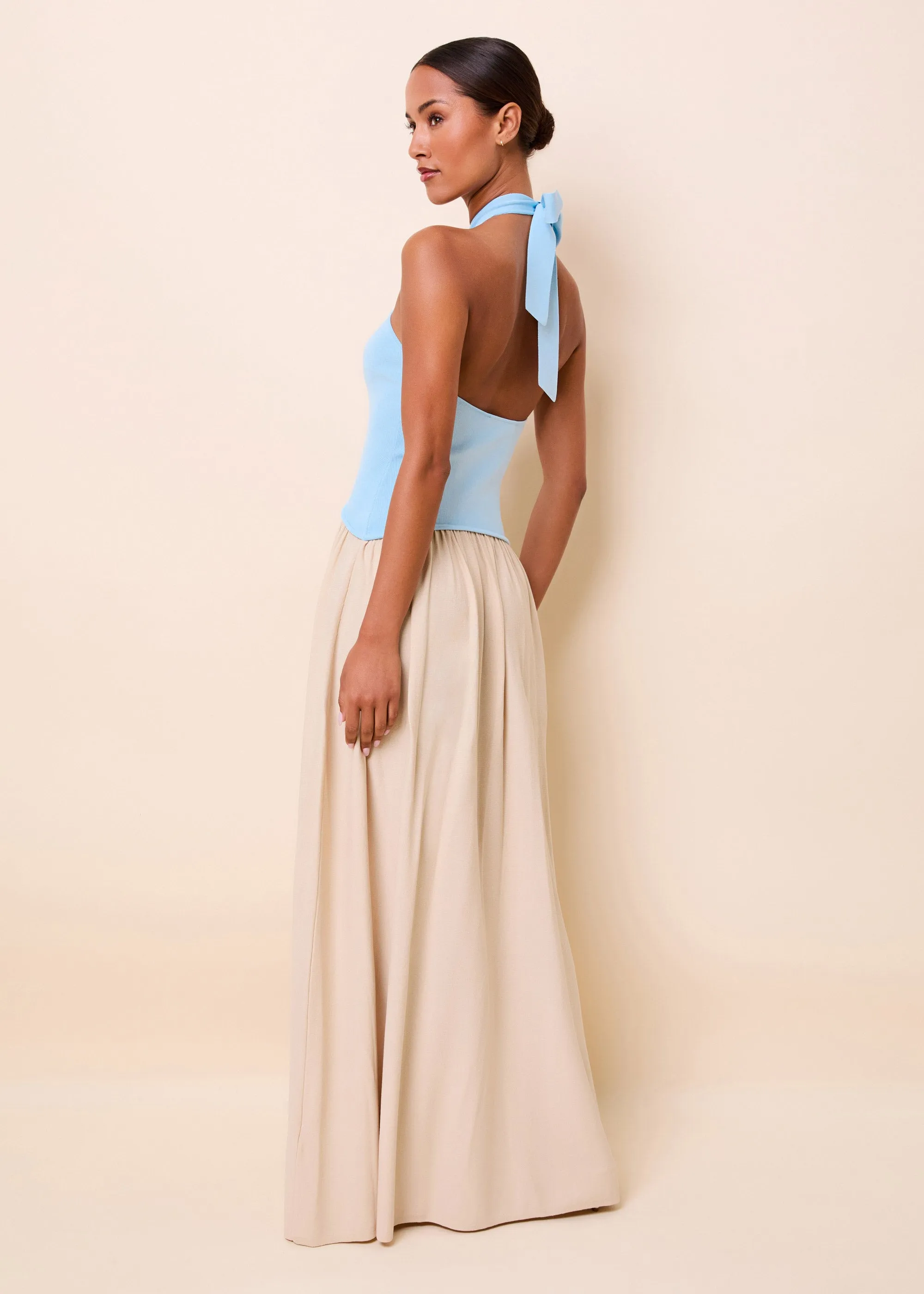 Jordan Dress Seabreeze / Dune sold by SOLID & STRIPED product image thumbnail 3