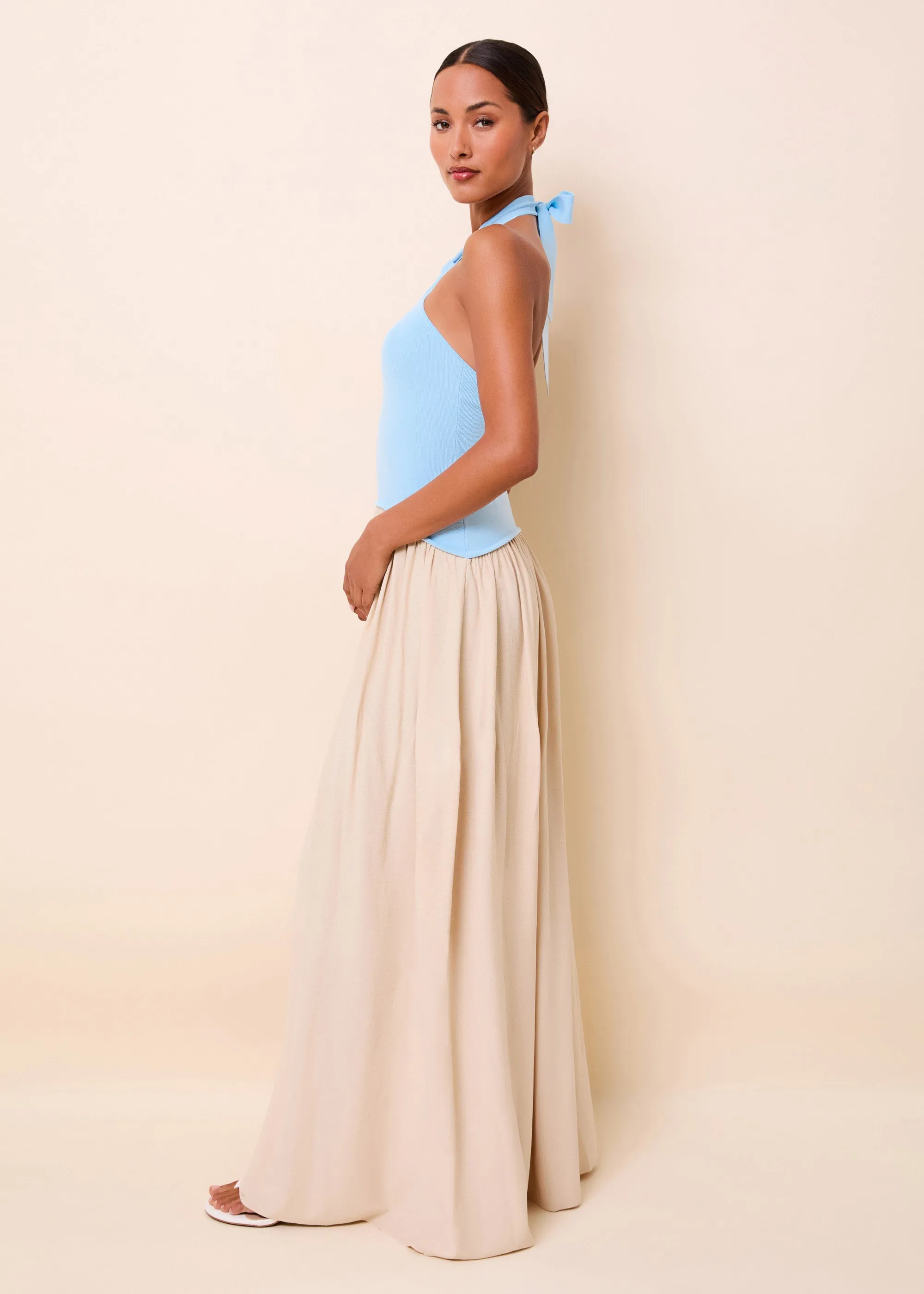 Jordan Dress Seabreeze / Dune sold by SOLID & STRIPED product image thumbnail 4