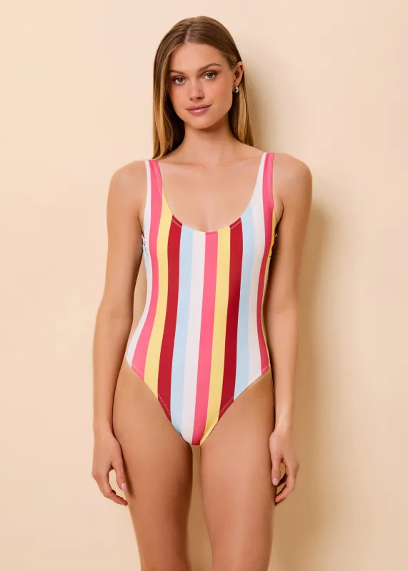 Anne-Marie One Piece Symi Stripe made by SOLID & STRIPED