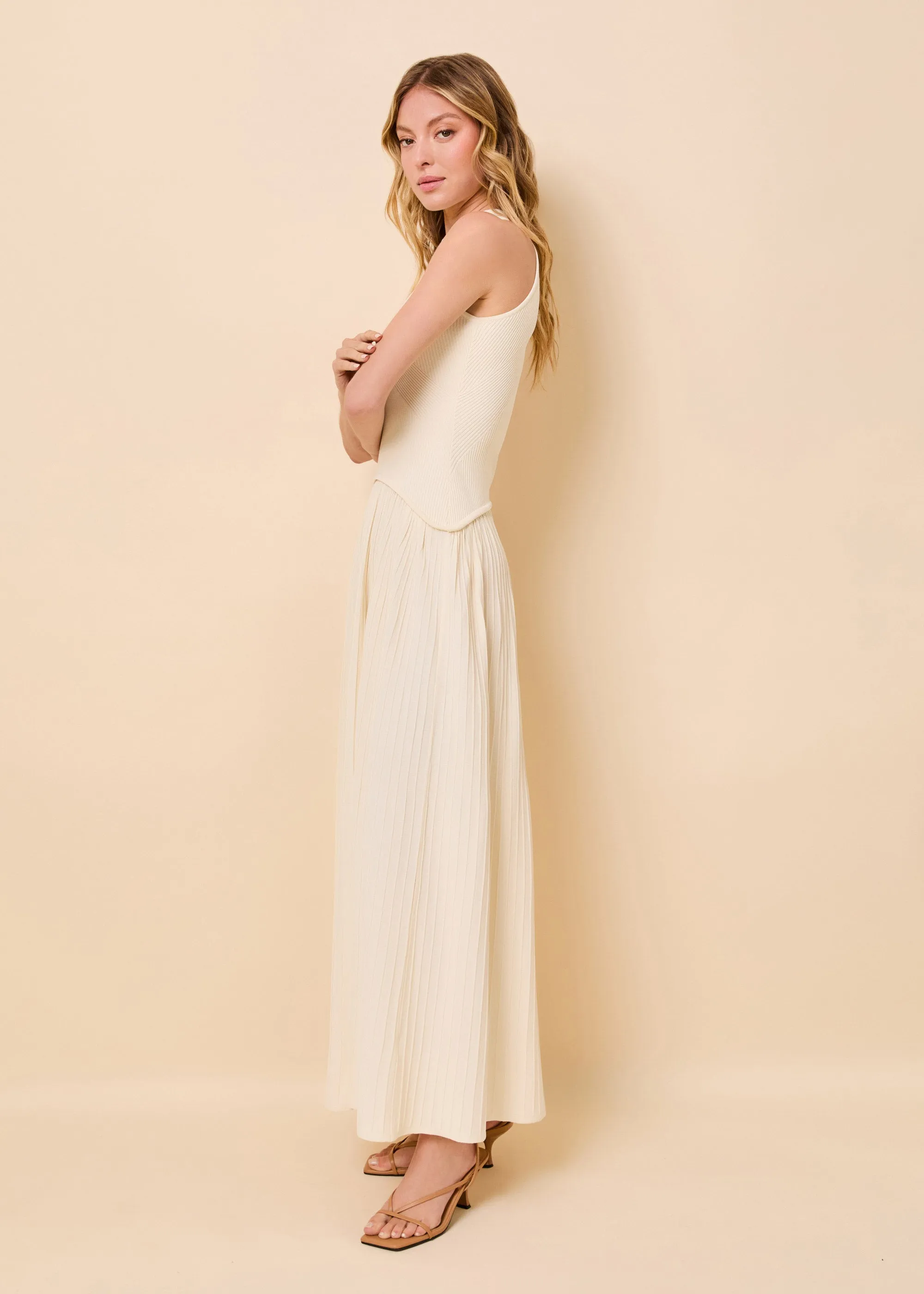 Isola Dress Ribbed Brule sold by SOLID & STRIPED product image thumbnail 4
