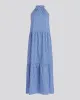 Kai Dress French Navy Stripe sold by SOLID & STRIPED