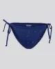Iris Embroidered Bikini Bottom French Navy sold by SOLID & STRIPED
