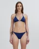 Iris Embroidered Bikini Bottom French Navy sold by SOLID & STRIPED