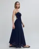 Eyelet Delta Midi Dress French Navy sold by SOLID & STRIPED