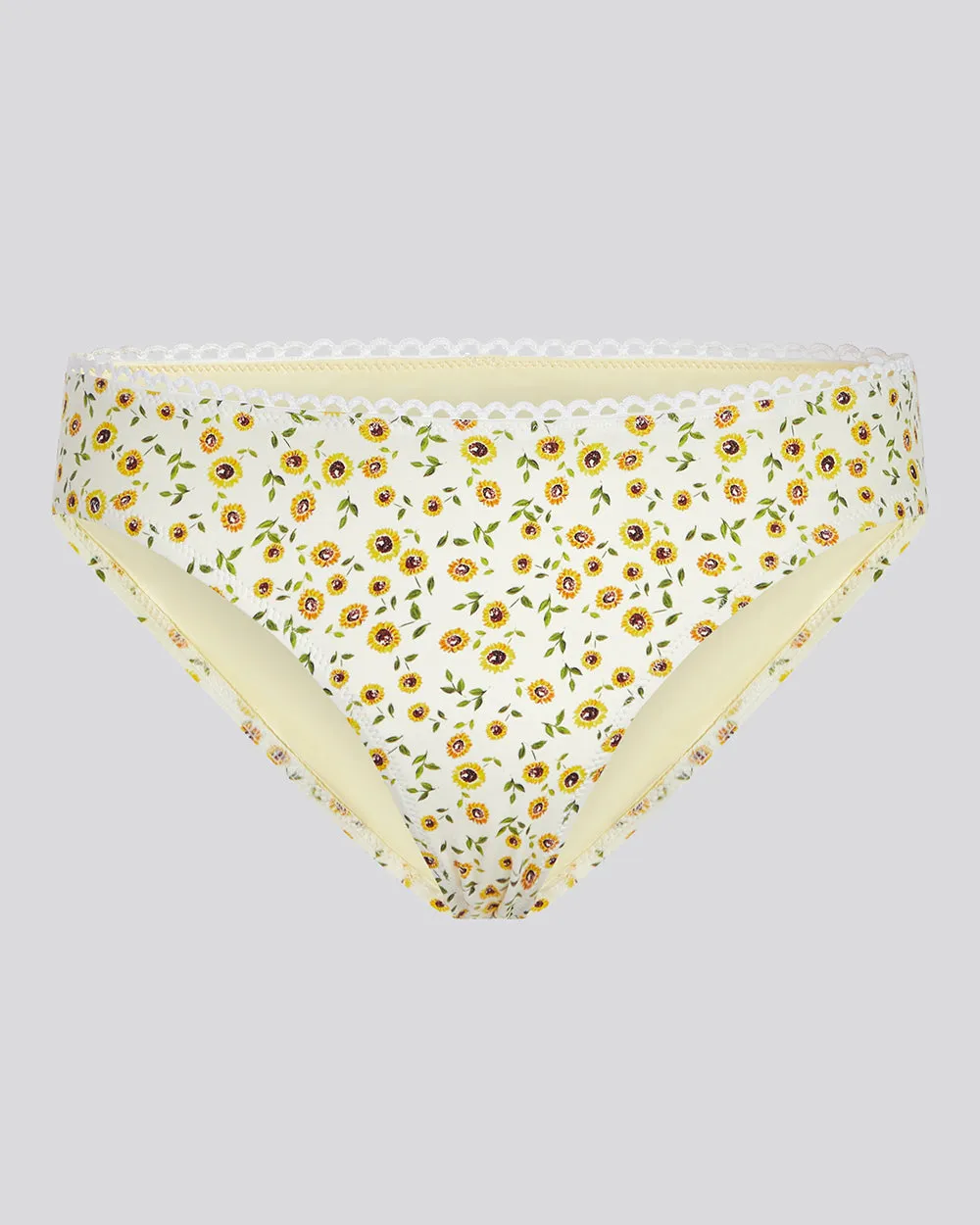 Daphne Bikini Bottom Sunflower Print sold by SOLID & STRIPED product image thumbnail 2