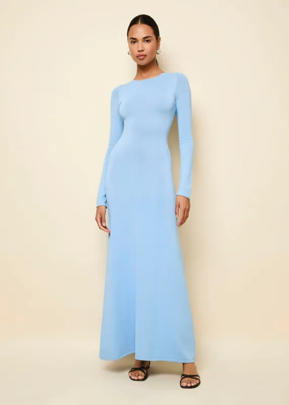 Dora Dress Ice Blue sold by SOLID & STRIPED
