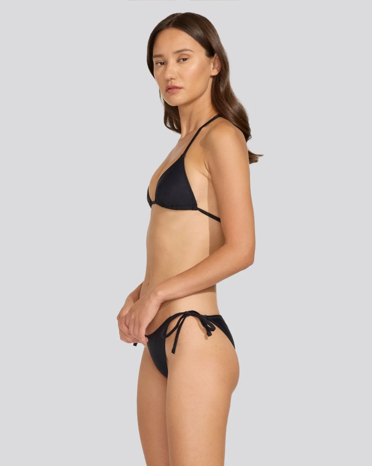 Iris Bikini Bottom Noir sold by SOLID & STRIPED product image thumbnail 3