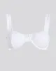 Lilo Ribbed Bikini Top Optic White sold by SOLID & STRIPED