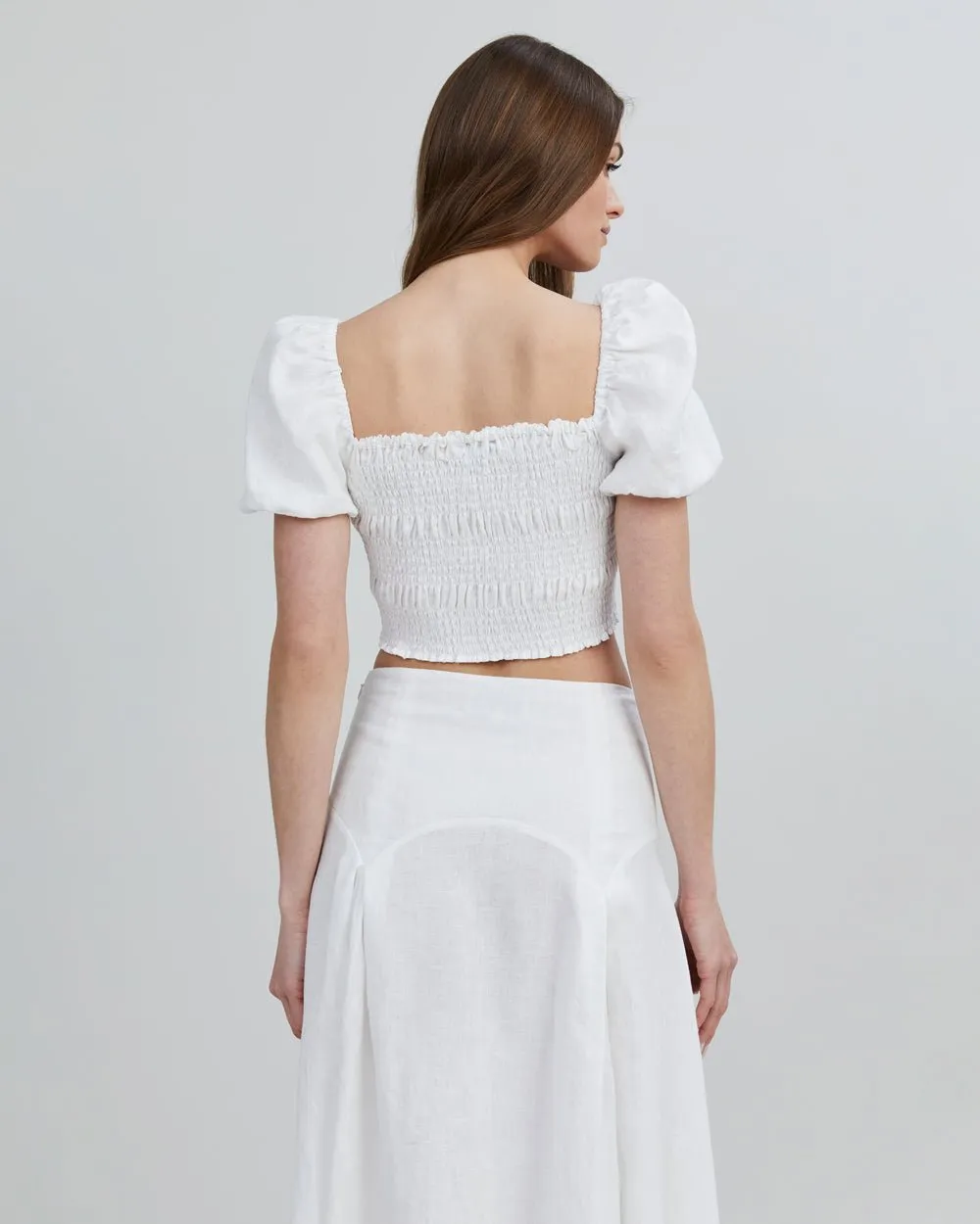 Corrina Top Optic White sold by SOLID & STRIPED product image thumbnail 5