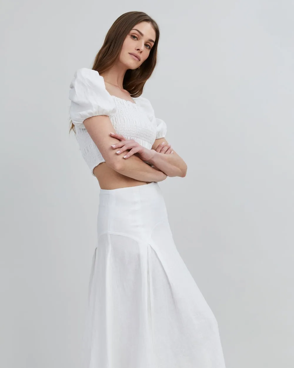 Corrina Top Optic White sold by SOLID & STRIPED product image thumbnail 4