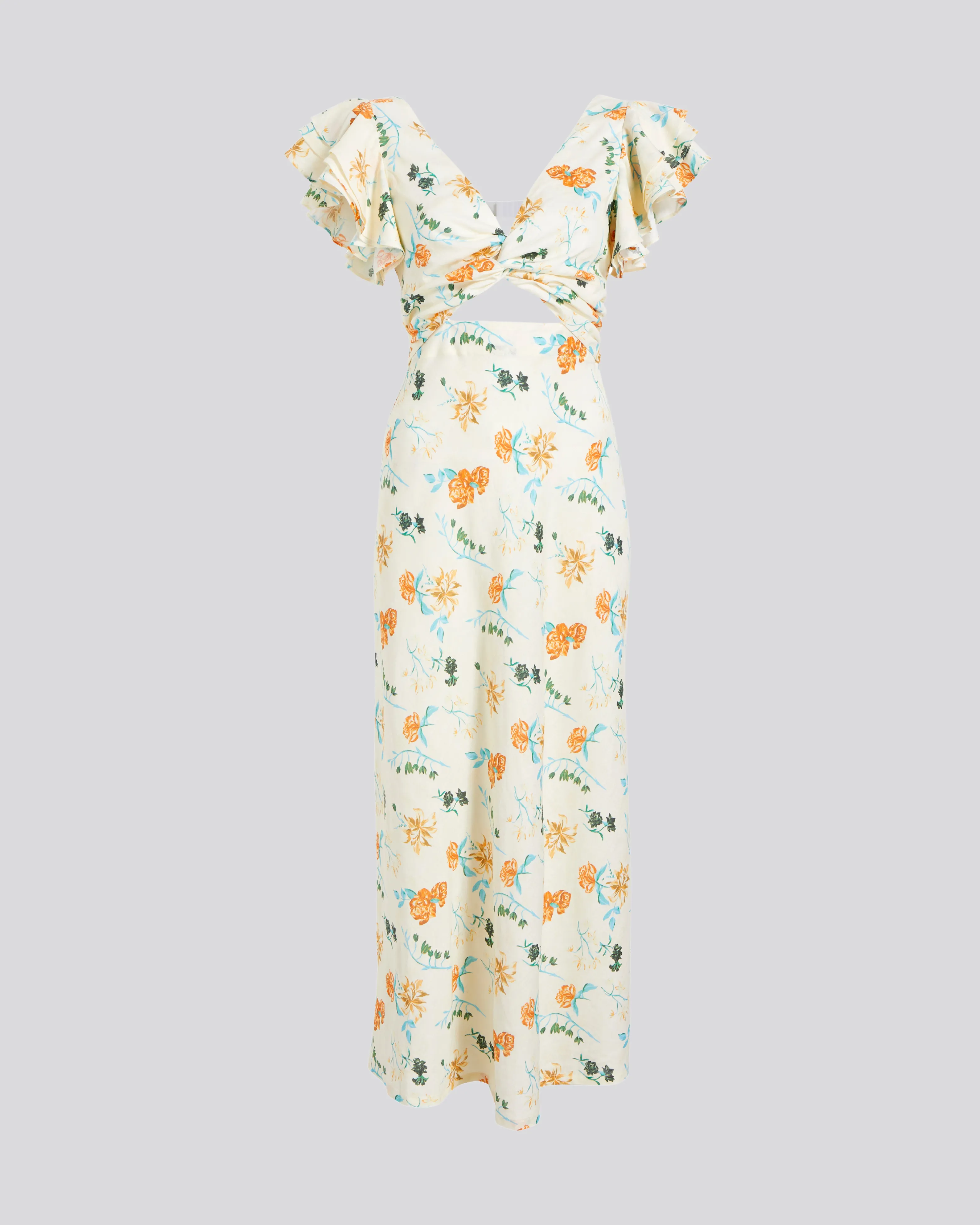 Renata Dress Brule Multi Floral sold by SOLID & STRIPED product image thumbnail 2