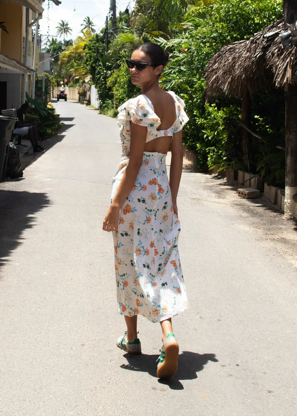 Renata Dress Brule Multi Floral sold by SOLID & STRIPED product image thumbnail 4