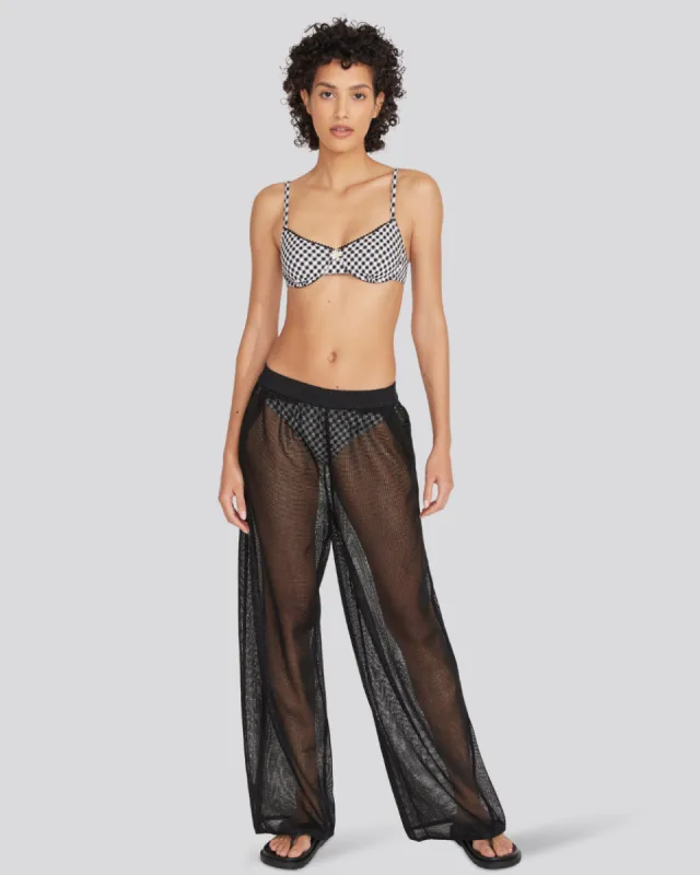 Delaney Pant Noir sold by SOLID & STRIPED