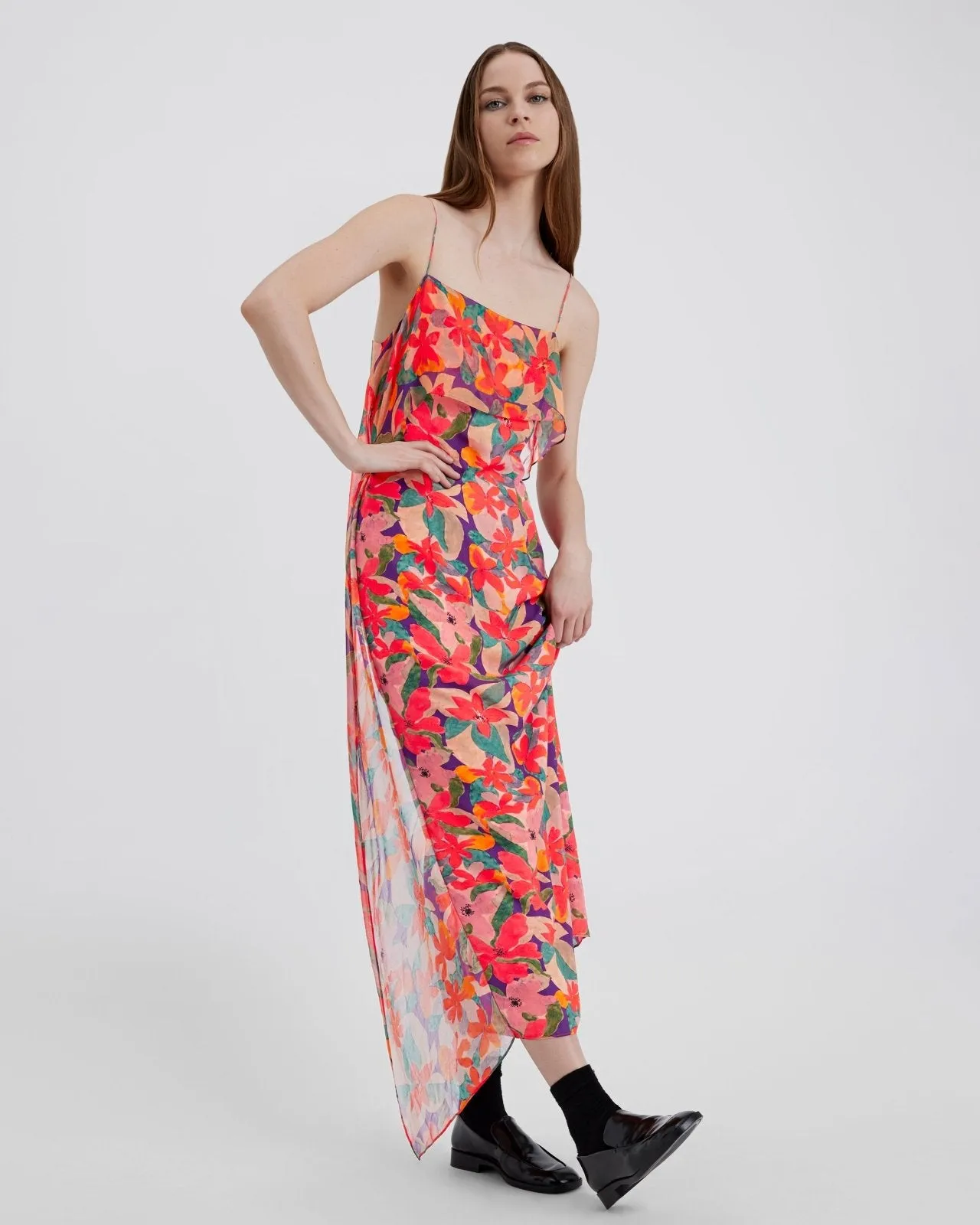 Lanier Dress Flora Print sold by SOLID & STRIPED product image thumbnail 4