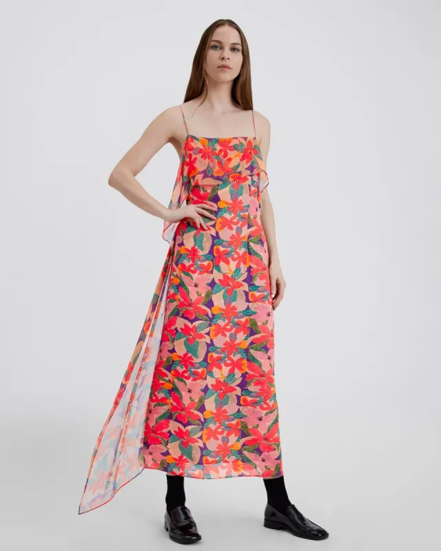 Lanier Dress Flora Print made by SOLID & STRIPED