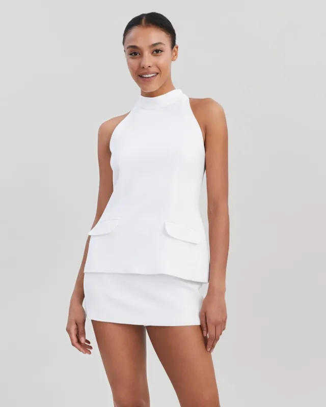 Ronit Sleeveless Top Optic White sold by SOLID & STRIPED