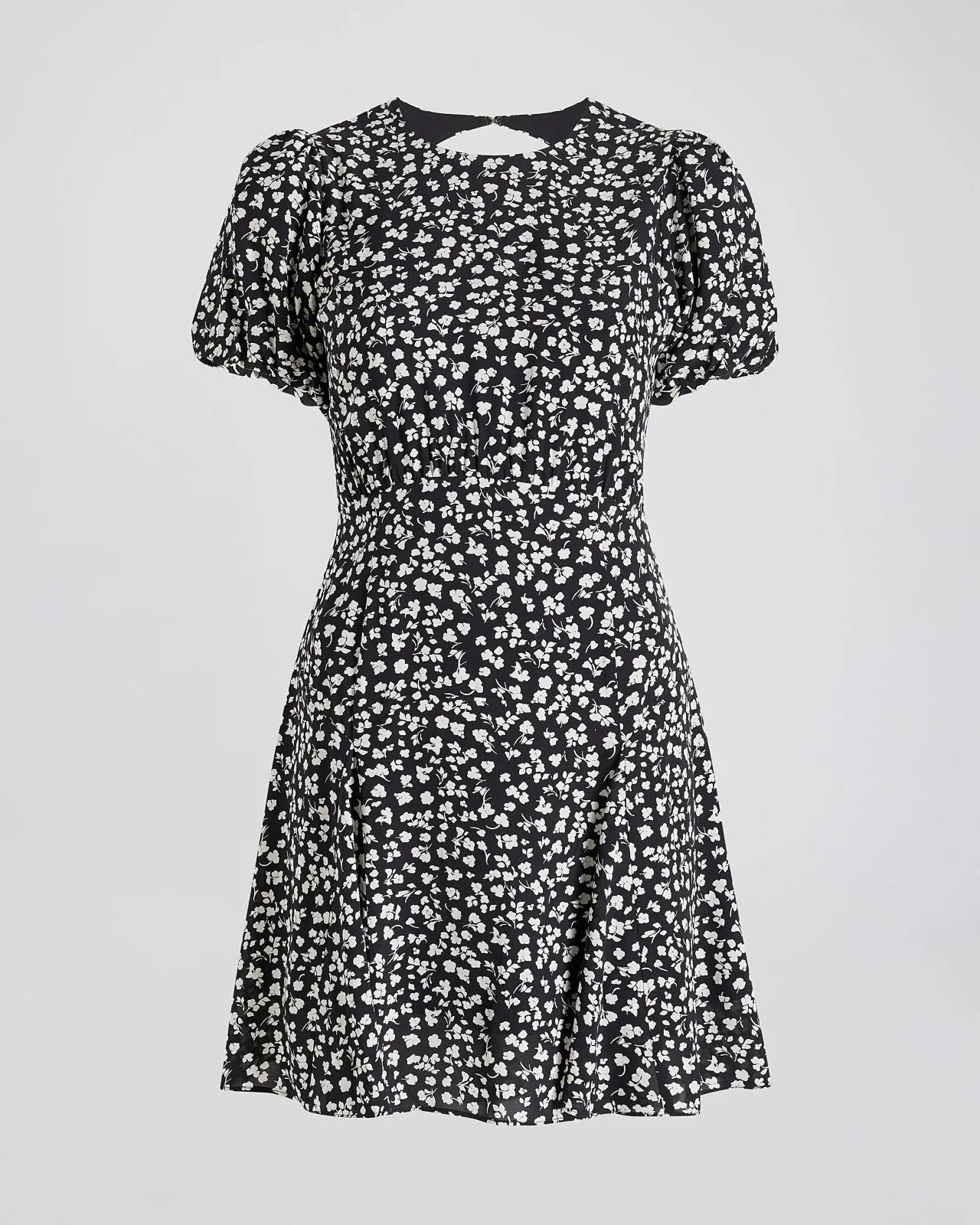 Gael Mini Dress Ditsy Floral Noir sold by SOLID & STRIPED product image thumbnail 2