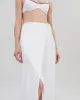 Leau Skirt Optic White sold by SOLID & STRIPED
