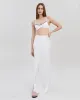 Leau Skirt Optic White sold by SOLID & STRIPED
