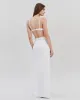 Leau Skirt Optic White sold by SOLID & STRIPED