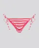 Iris Ribbed Bikini Bottom Pink Multi Stripe sold by SOLID & STRIPED