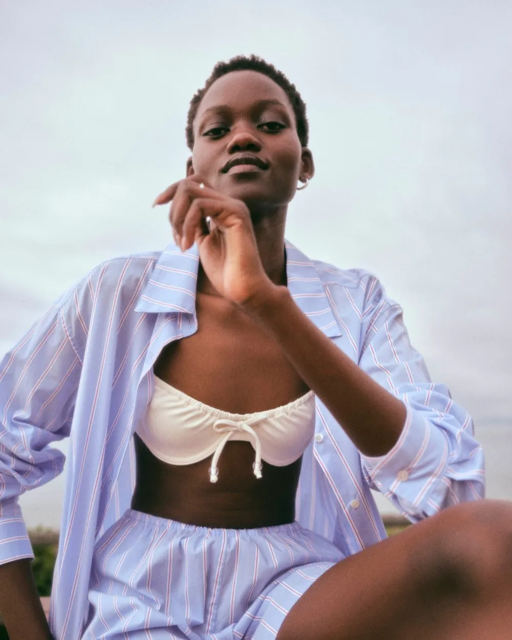 The Jancy Button Down Shirt sold by SOLID & STRIPED product image thumbnail 4