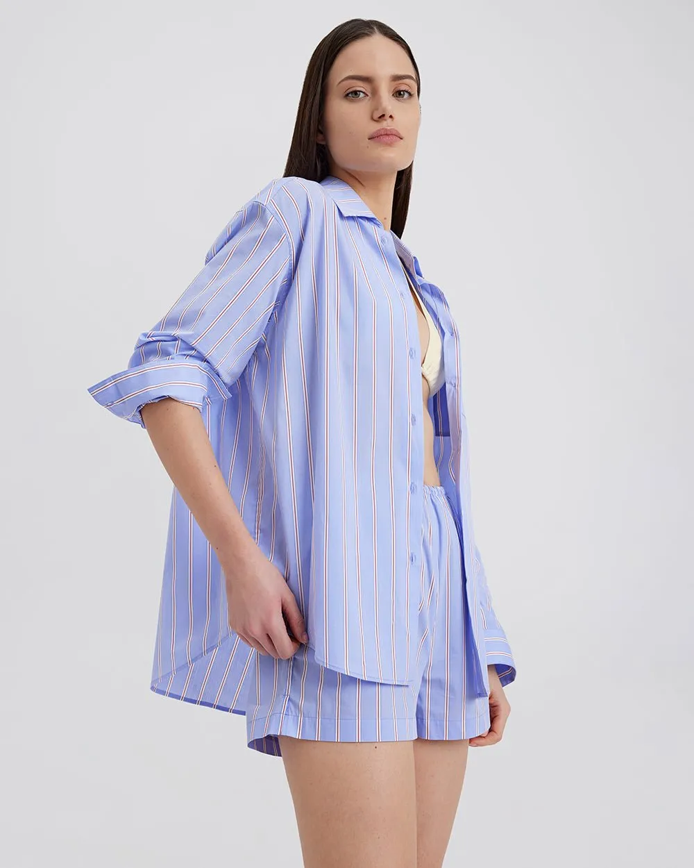 The Jancy Button Down Shirt sold by SOLID & STRIPED product image thumbnail 5
