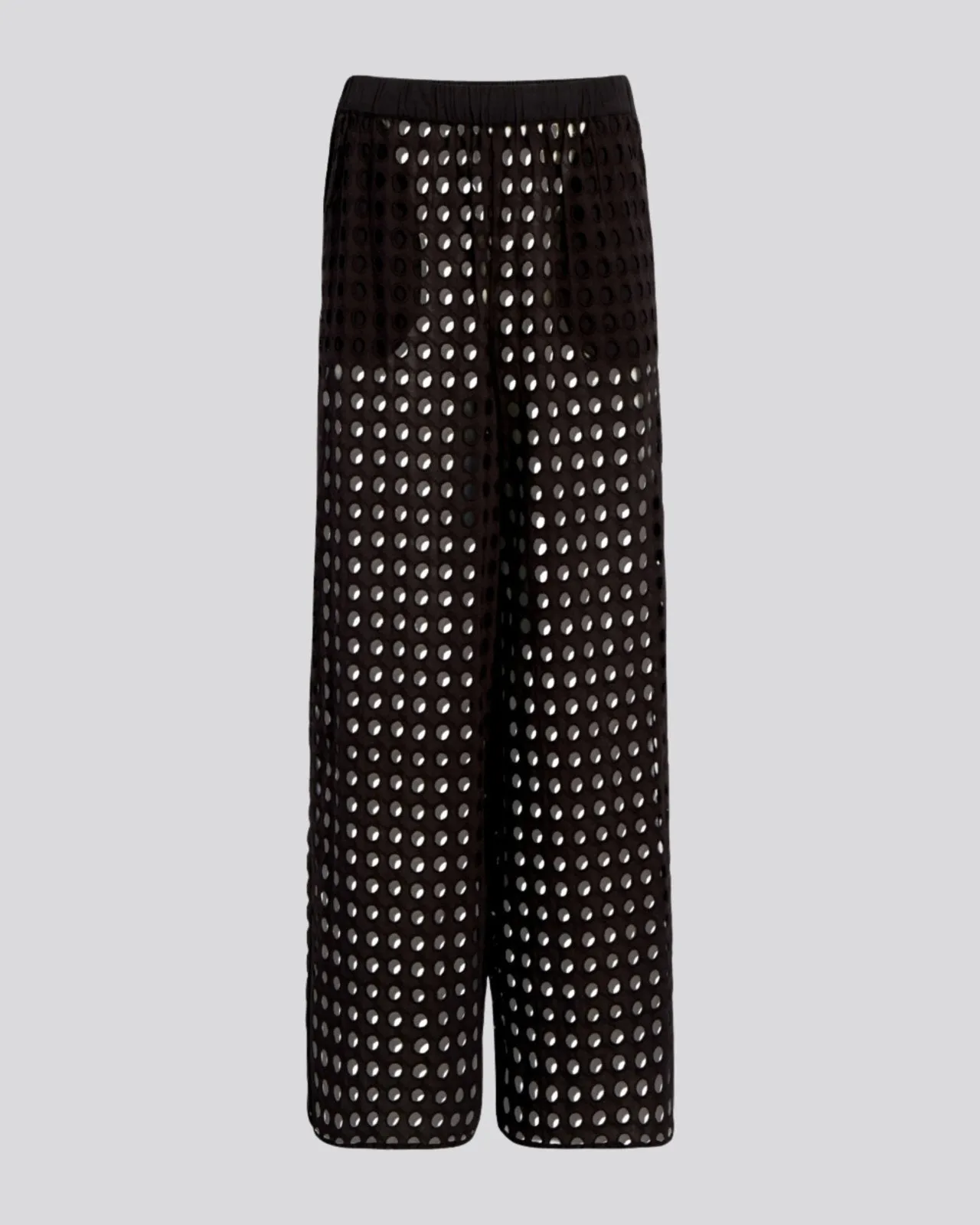Eyelet Delaney Pant Noir sold by SOLID & STRIPED product image thumbnail 2