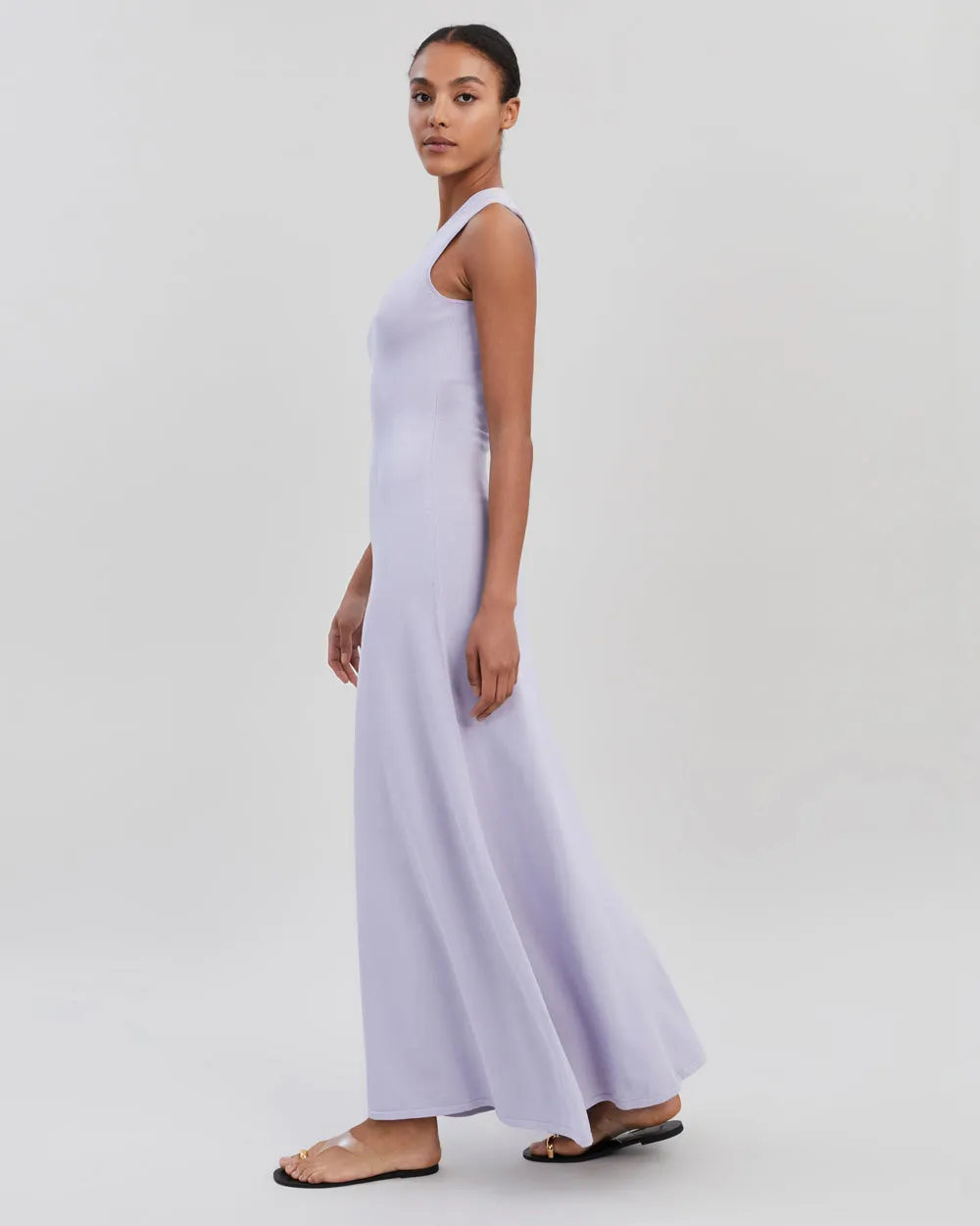 Nadia Dress Lilac Pastel sold by SOLID & STRIPED product image thumbnail 5