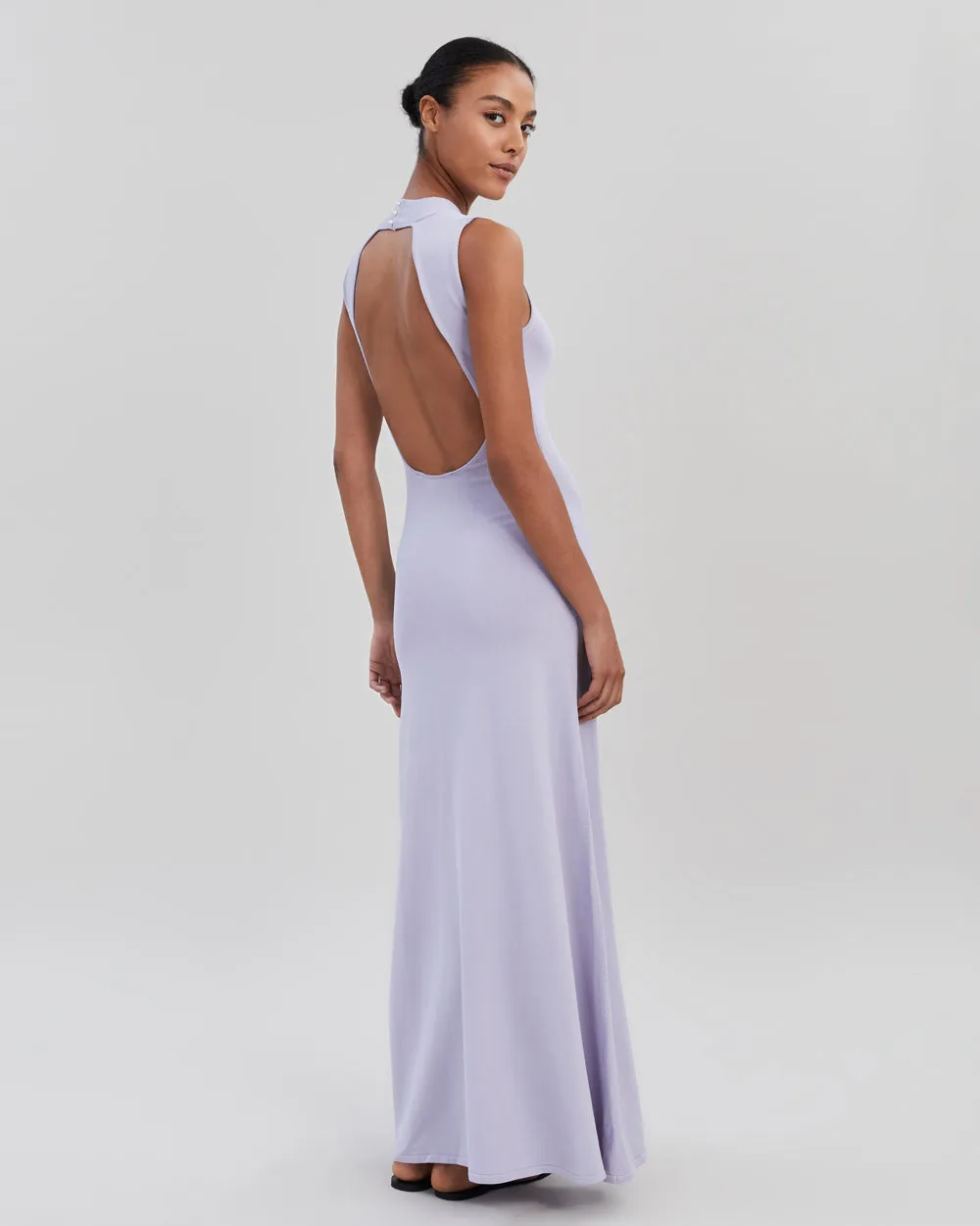 Nadia Dress Lilac Pastel sold by SOLID & STRIPED product image thumbnail 3