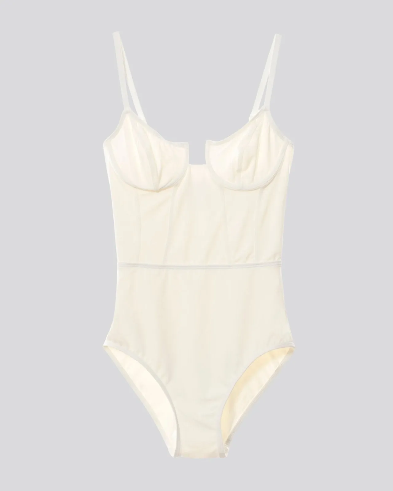 Veronica One Piece Cream sold by SOLID & STRIPED product image thumbnail 2