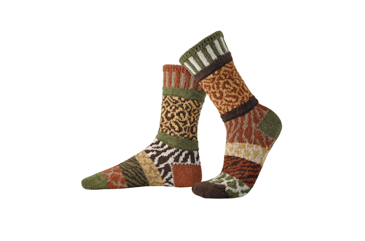 Savanna Crew Socks sold by Solmate Socks