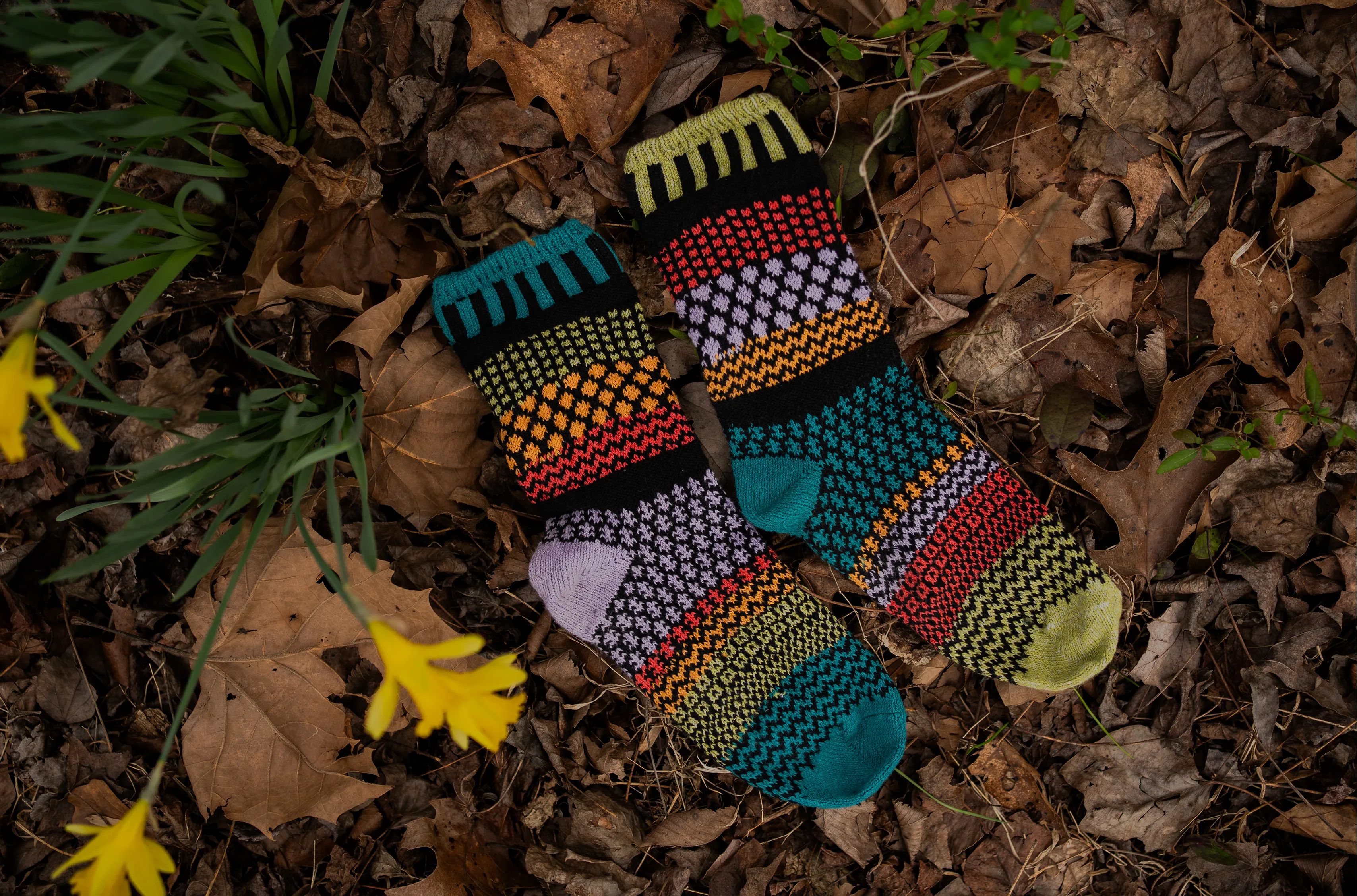Artichoke Crew Socks sold by Solmate Socks product image thumbnail 4
