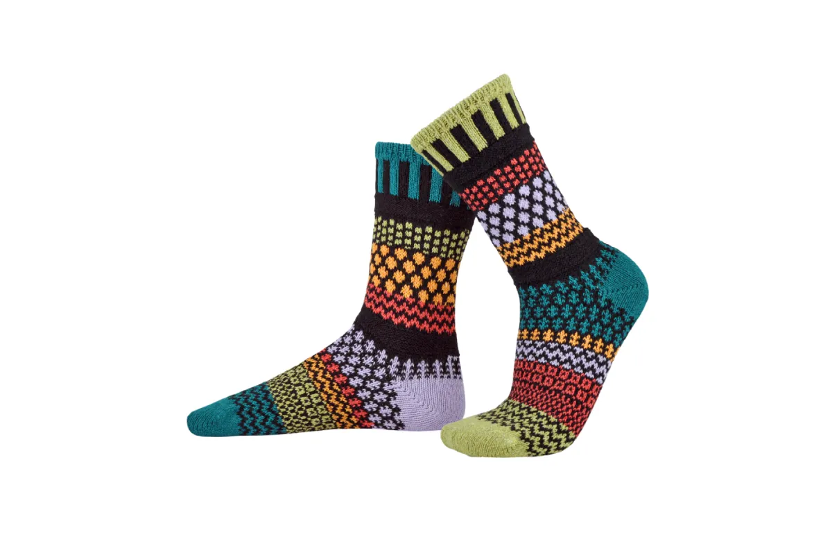 Artichoke Crew Socks made by Solmate Socks