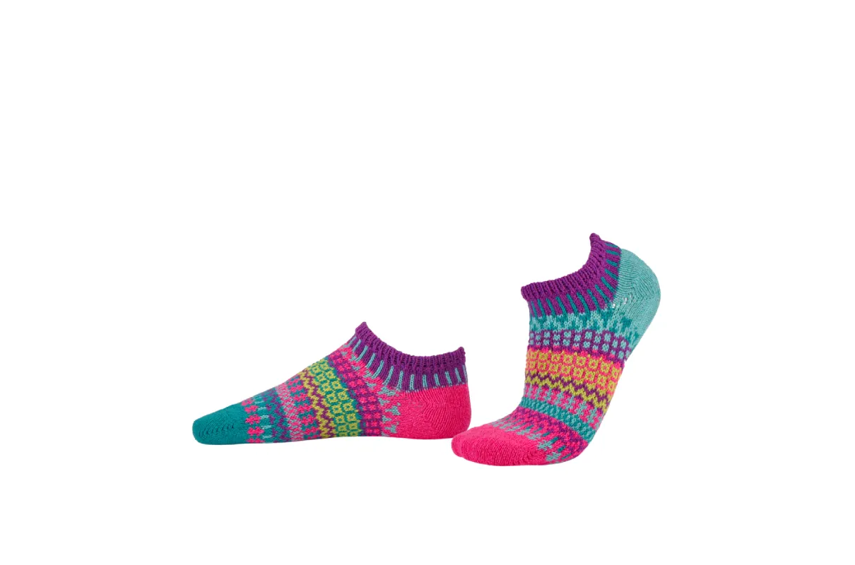 Morning Glory Ankle Socks sold by Solmate Socks