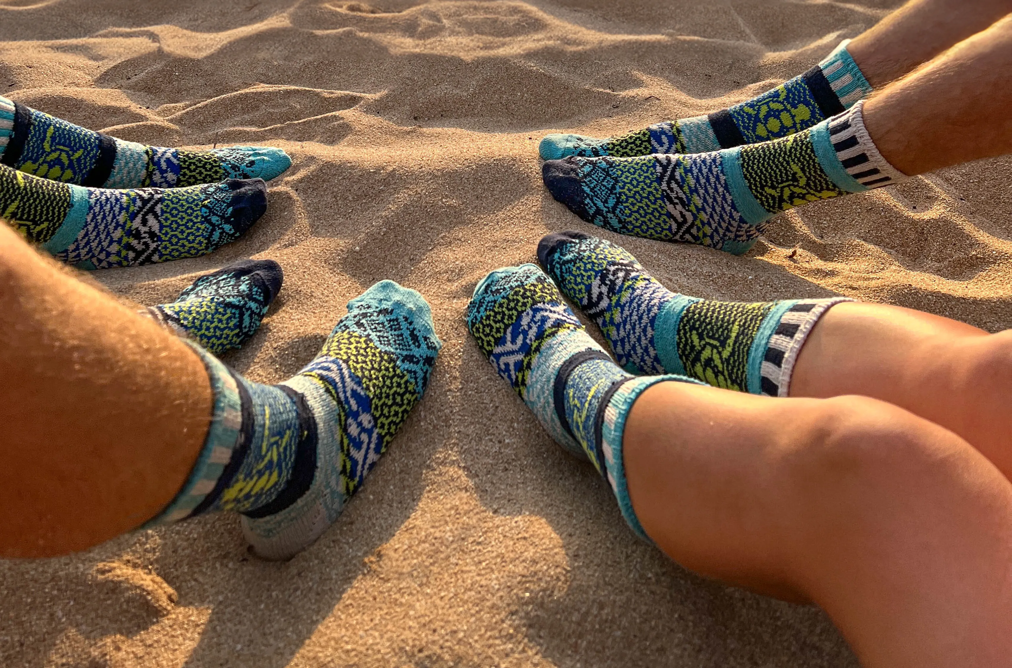 Ocean Turtle Crew Socks sold by Solmate Socks product image thumbnail 3