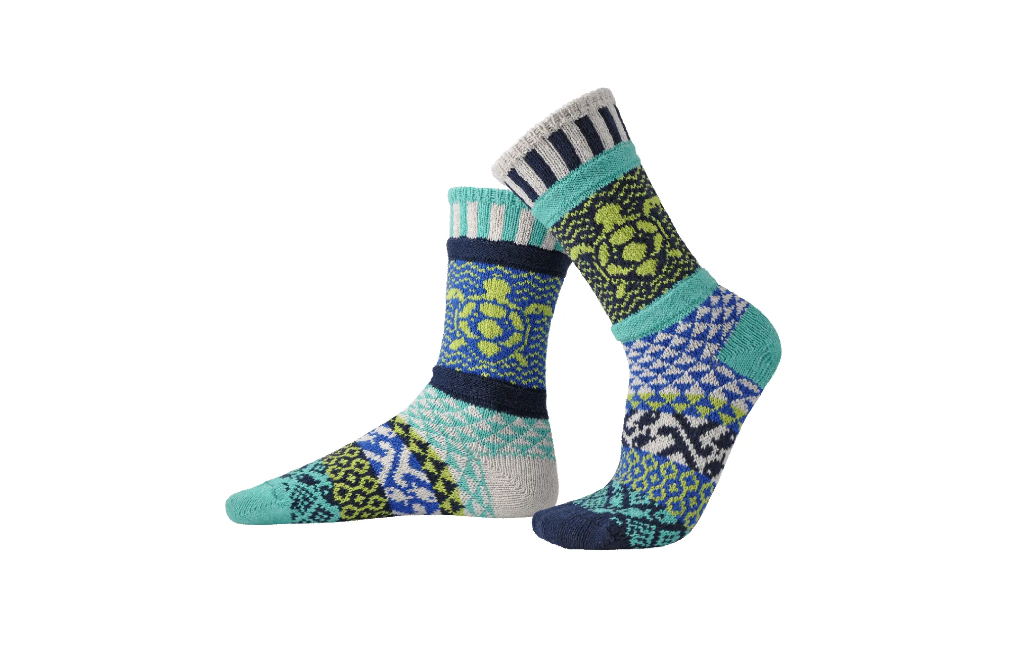 Ocean Turtle Crew Socks sold by Solmate Socks