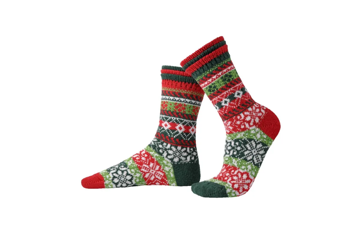 Holly Crew Socks sold by Solmate Socks