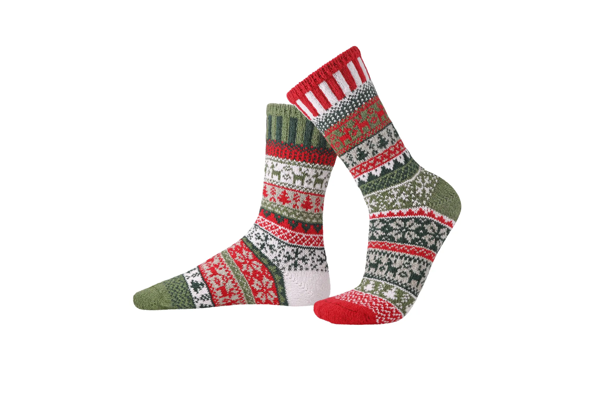Yuletide Crew Socks sold by Solmate Socks